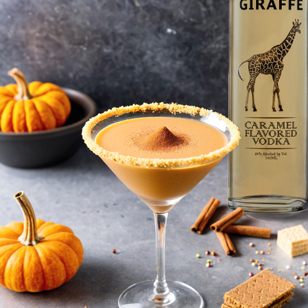 Pumpkin Caramel Martini